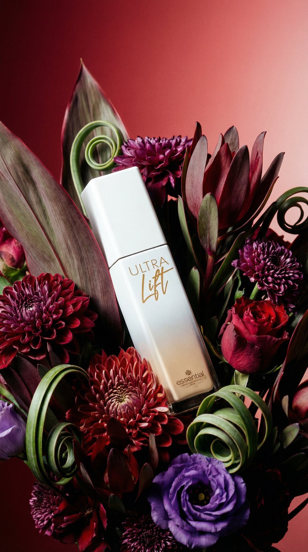 AI product shot of Essential Ultra Lift Fluid Foundation Rosy