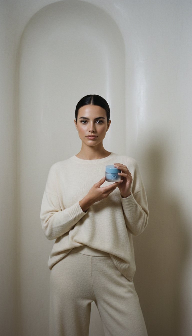 AI product shot of Sky Bliss Serum