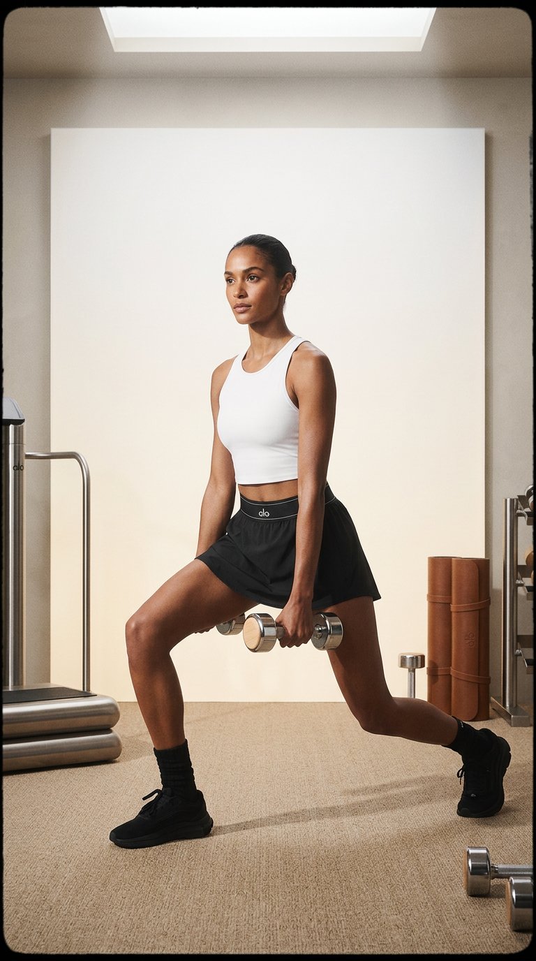 AI product shot of Match Point Tennis Skirt