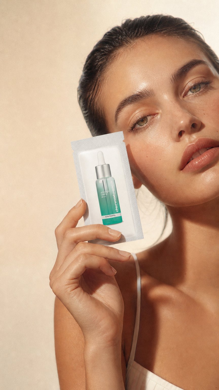 AI product shot of Age Bright Clearing Serum 2gm