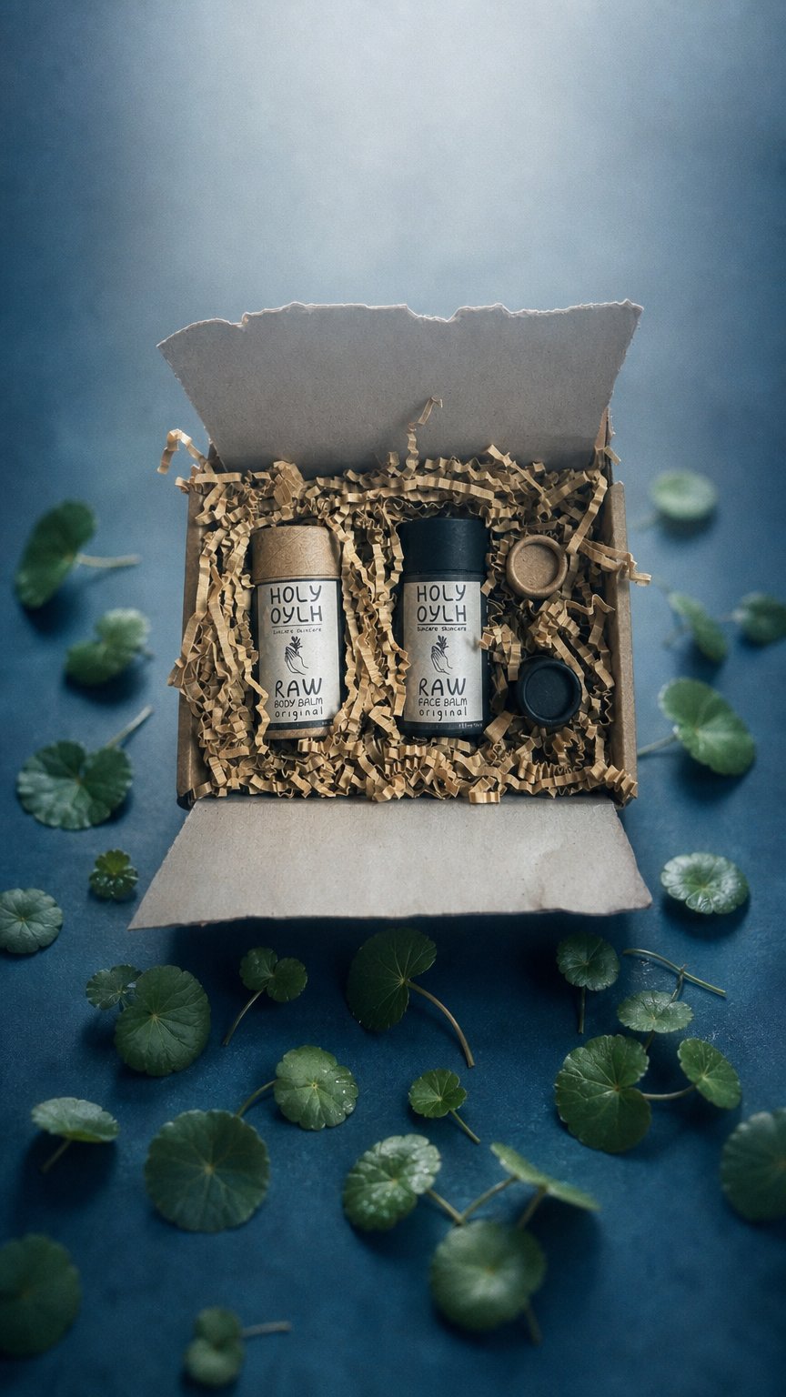 AI product shot of Essential Raw Collection - Gift Set