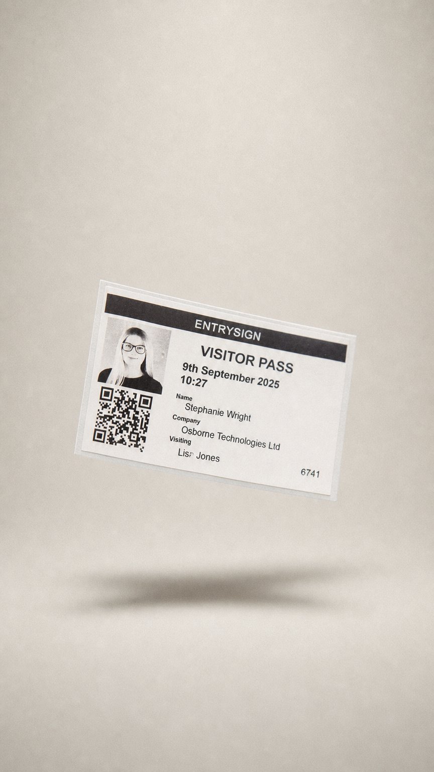 AI product shot of ActiveBadge: The Future of Visitor Passes