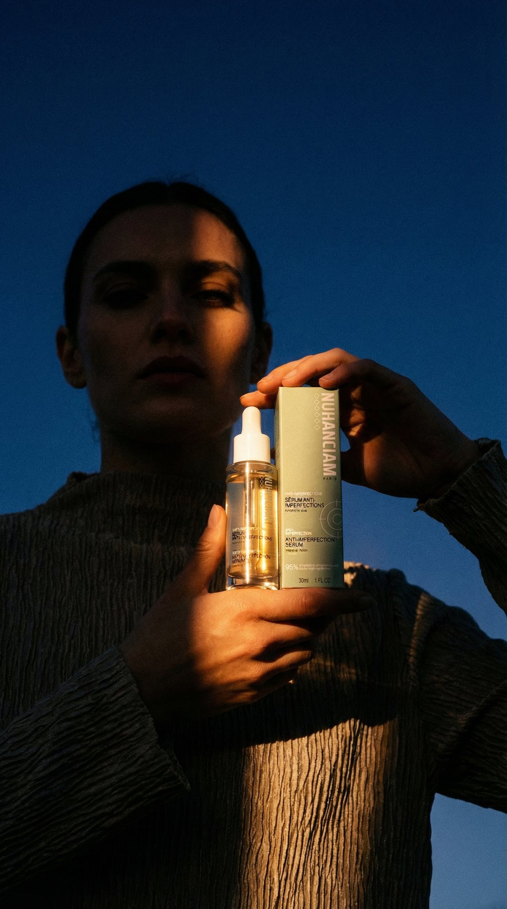 AI product shot of SÉRUM ANTI-IMPERFECTIONS