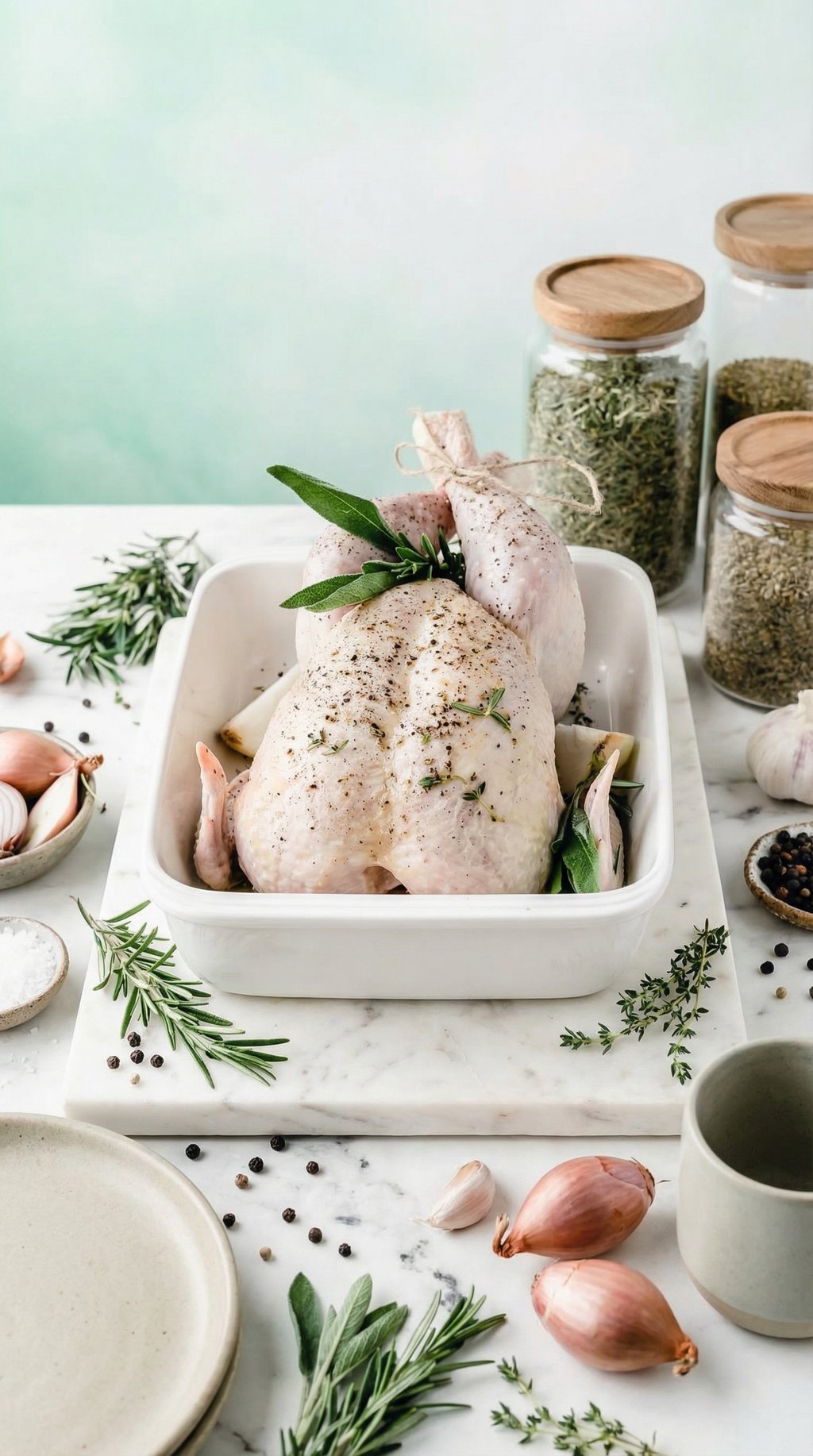 AI product shot of Large Whole Chicken