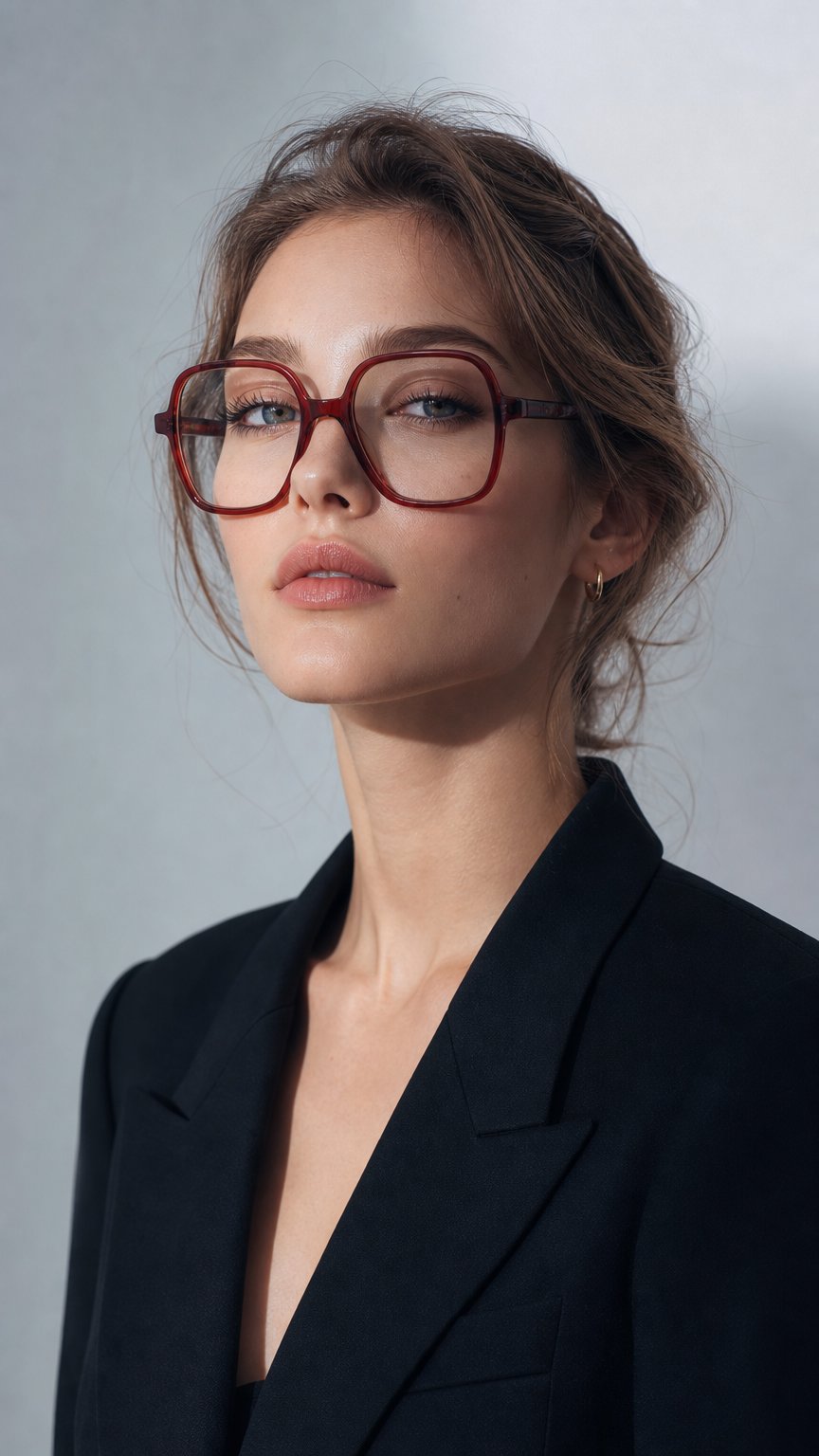 AI product shot of LYNWOOD - Monture Femme Acetate