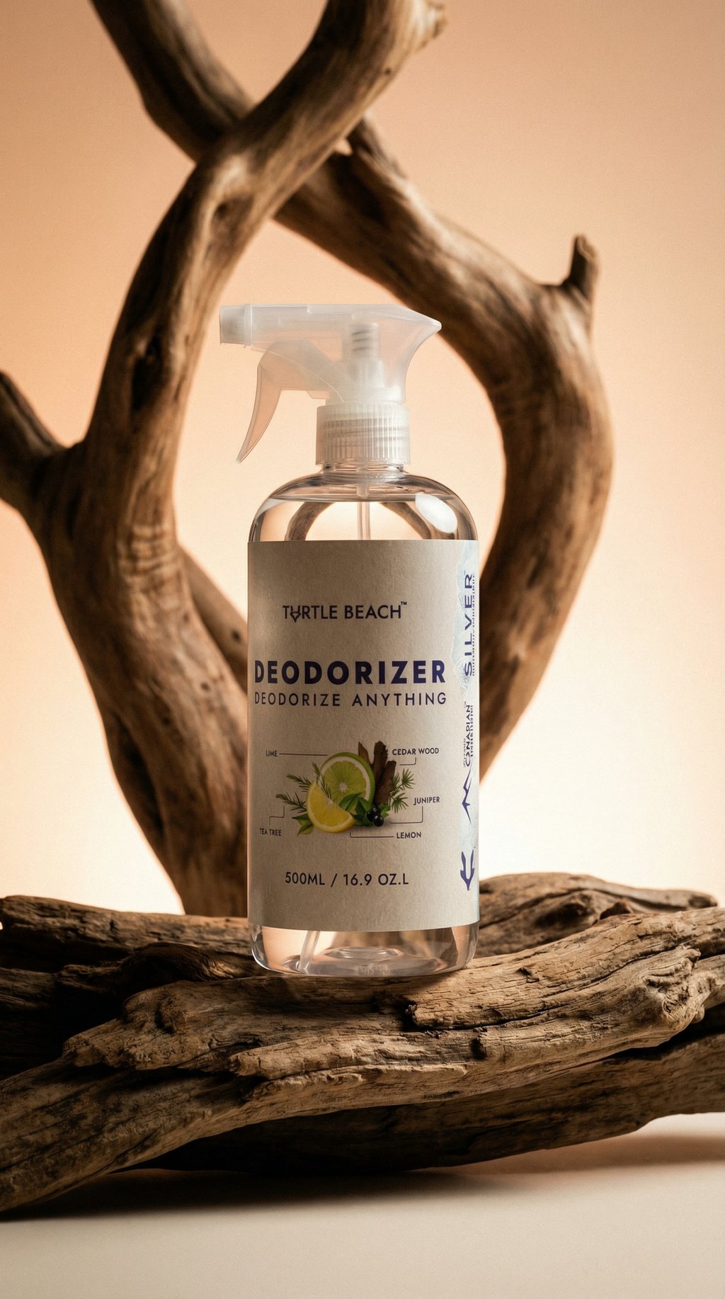 AI product shot of DEODORIZER 500ML