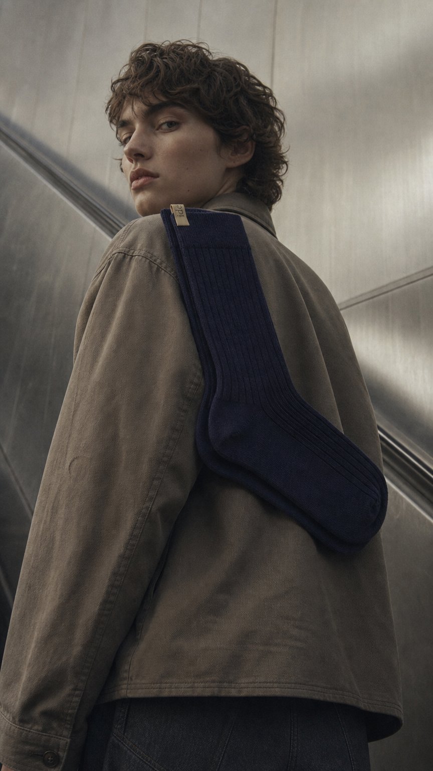 AI product shot of MERINO – NAVY