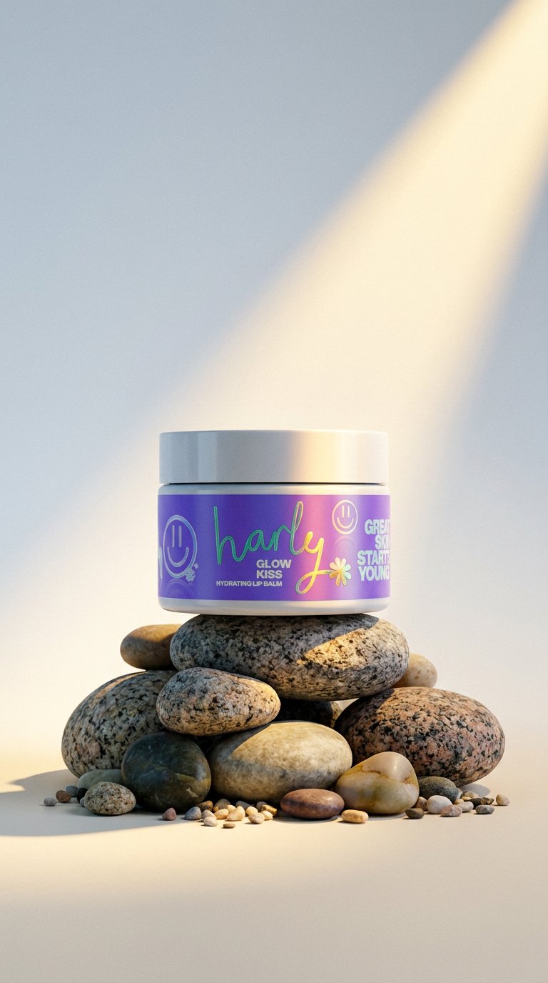 AI product shot of Glow Kiss