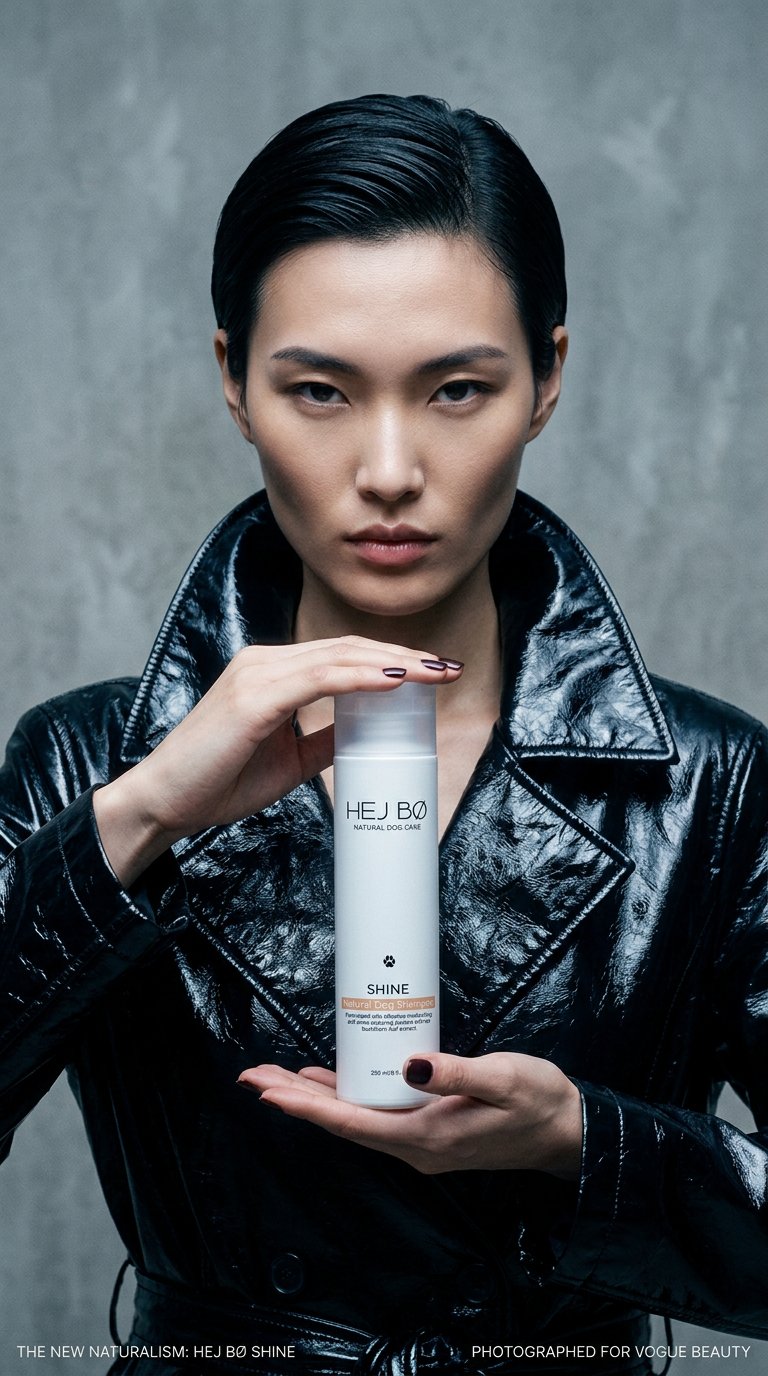 AI product shot of Shampoo Shine
