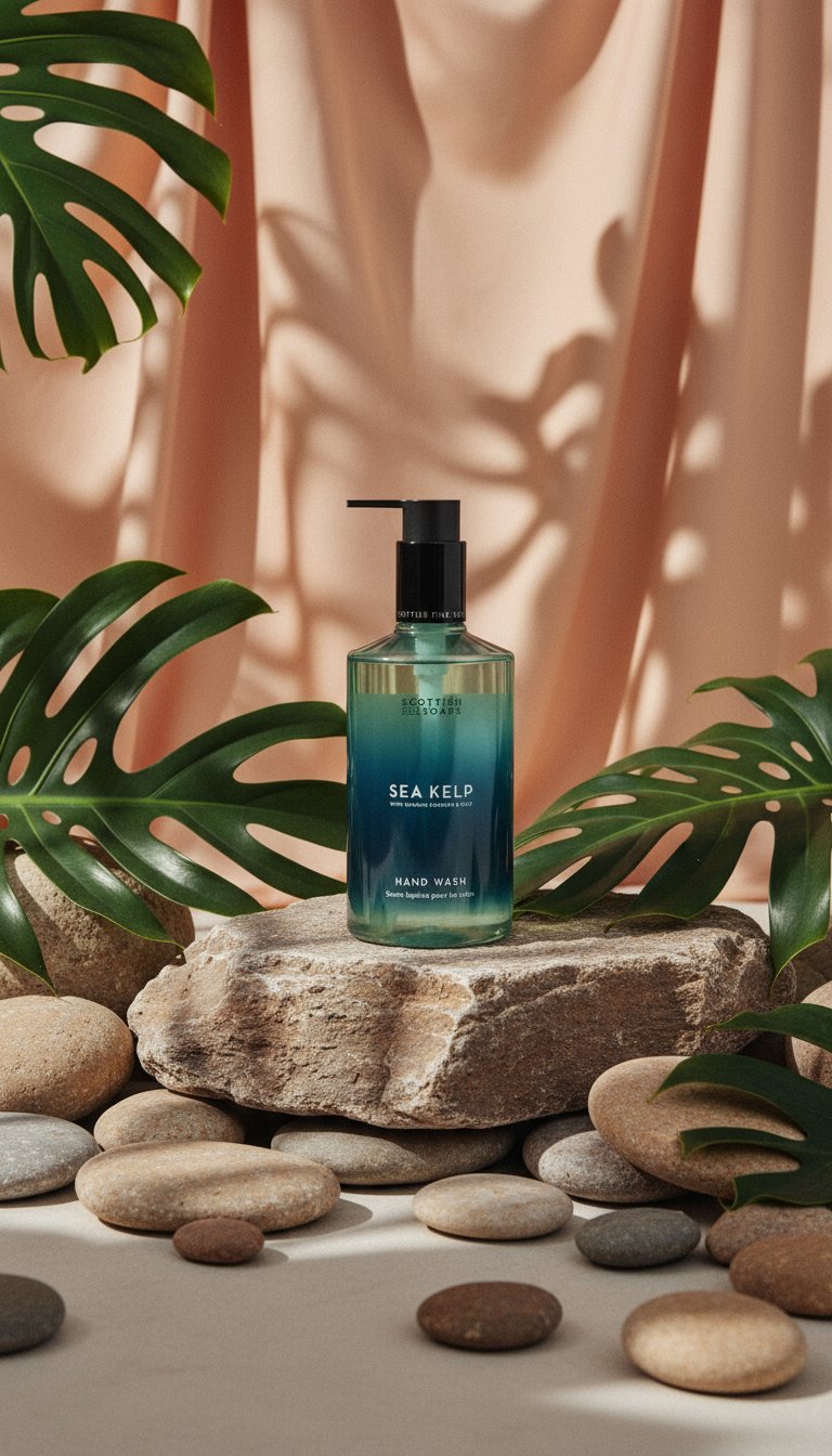 AI product shot of Sea Kelp Hand Wash 300ml