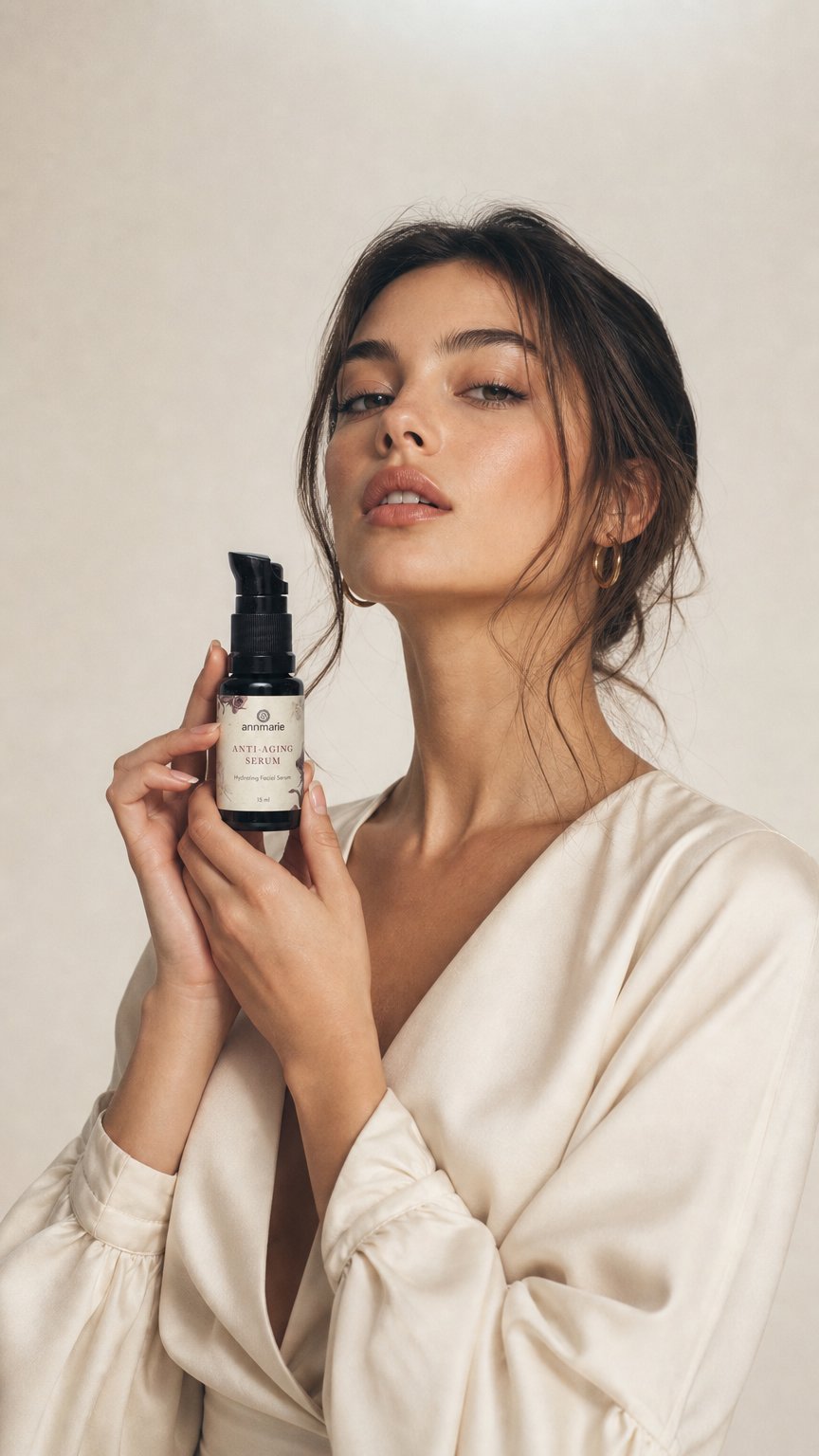AI product shot of Anti-Aging Hydrating Face Serum