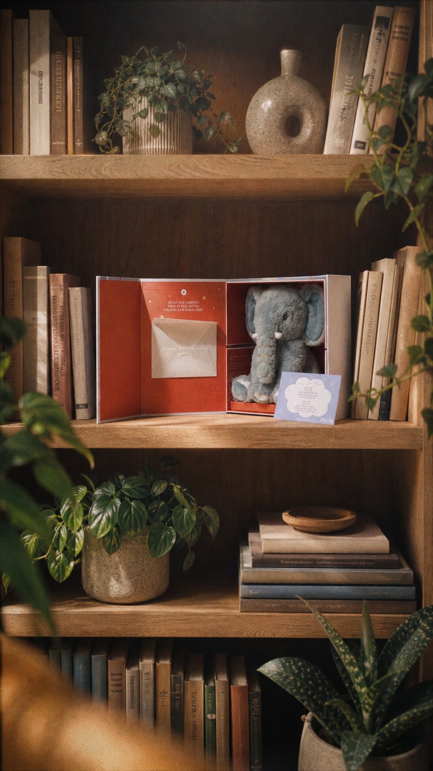 AI product shot of Slaap maar fijn - Slaapliedje met naam van de baby