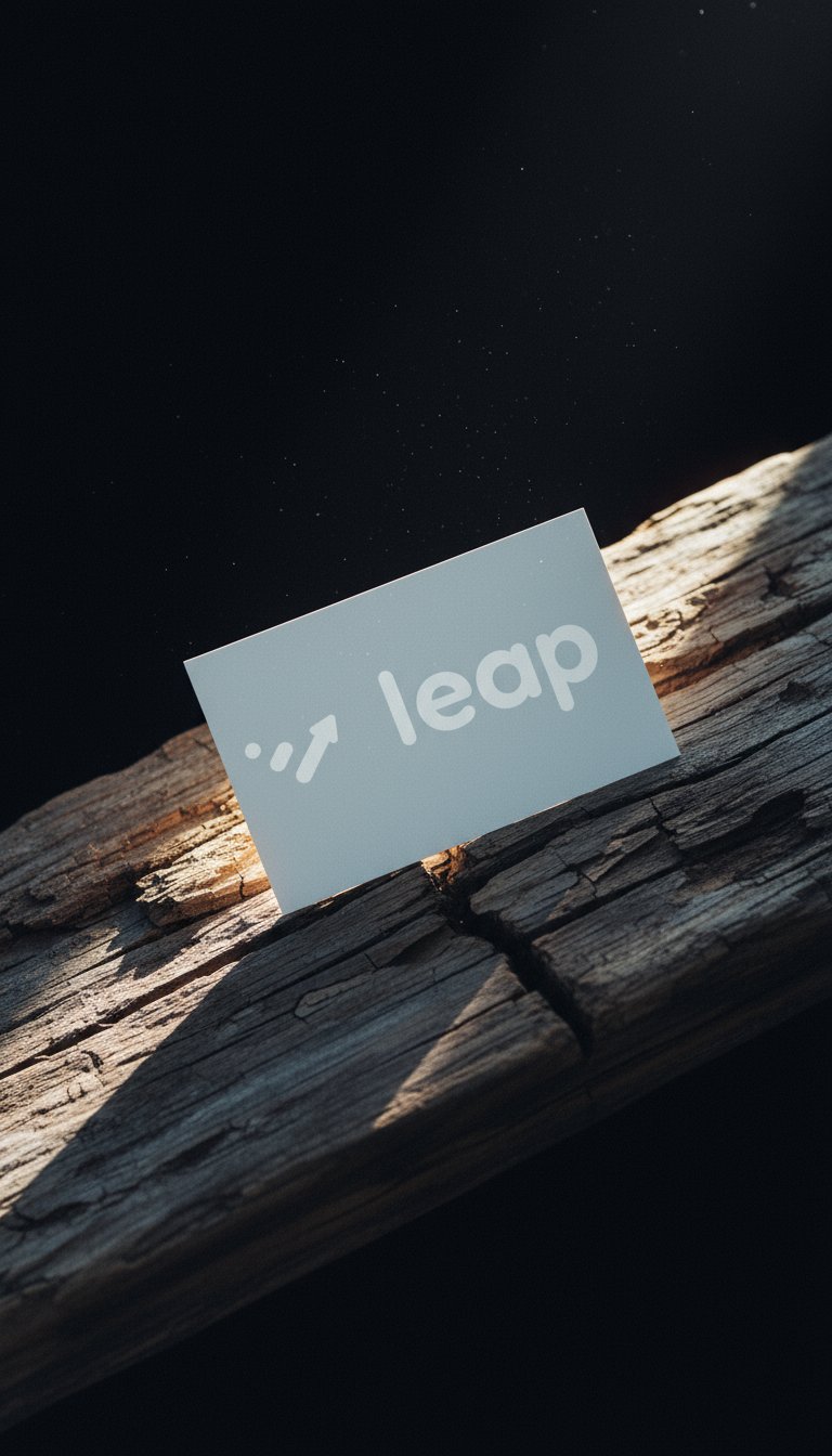 AI product shot of Leap Visa Card