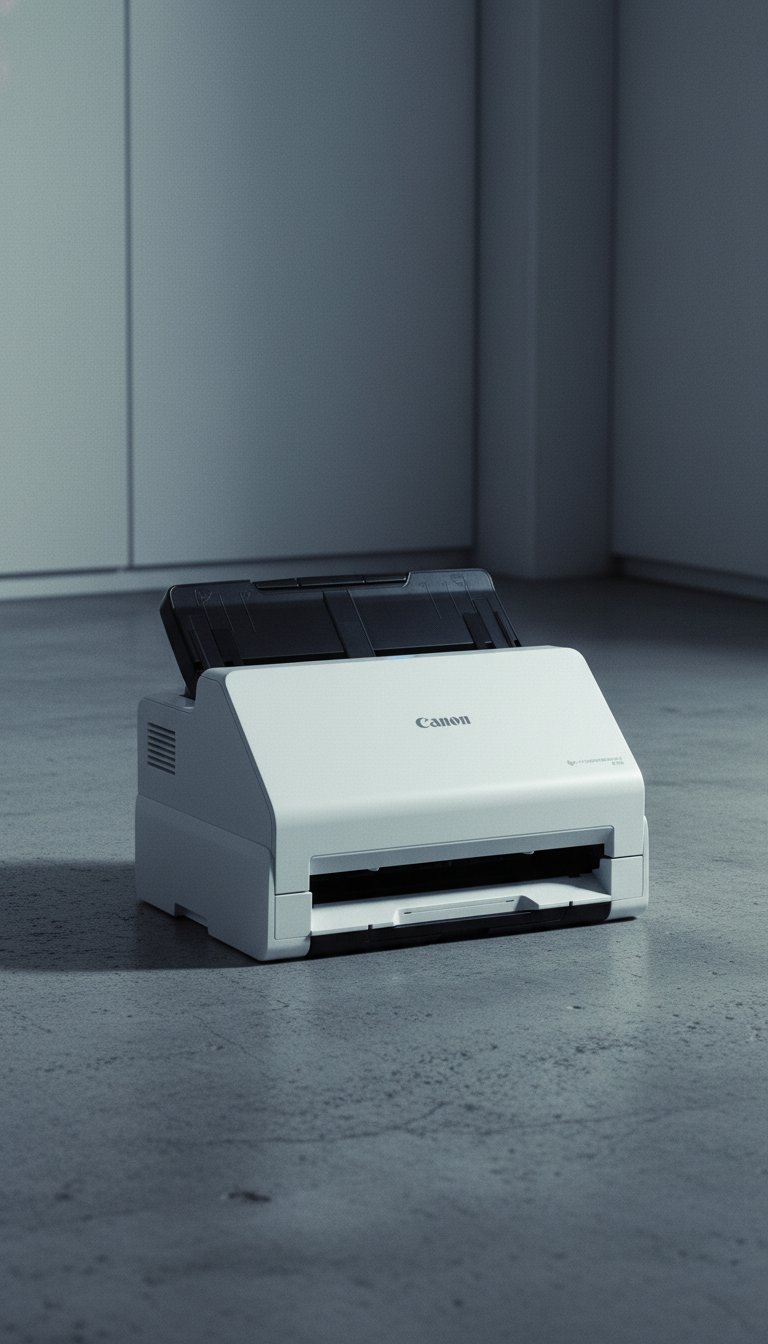 AI product shot of ScanSnap iX1600 Desktop Document Scanner Black - 5 GHz - Duplex, ADF, A4, WLAN, Touchscreen, USB 3.2