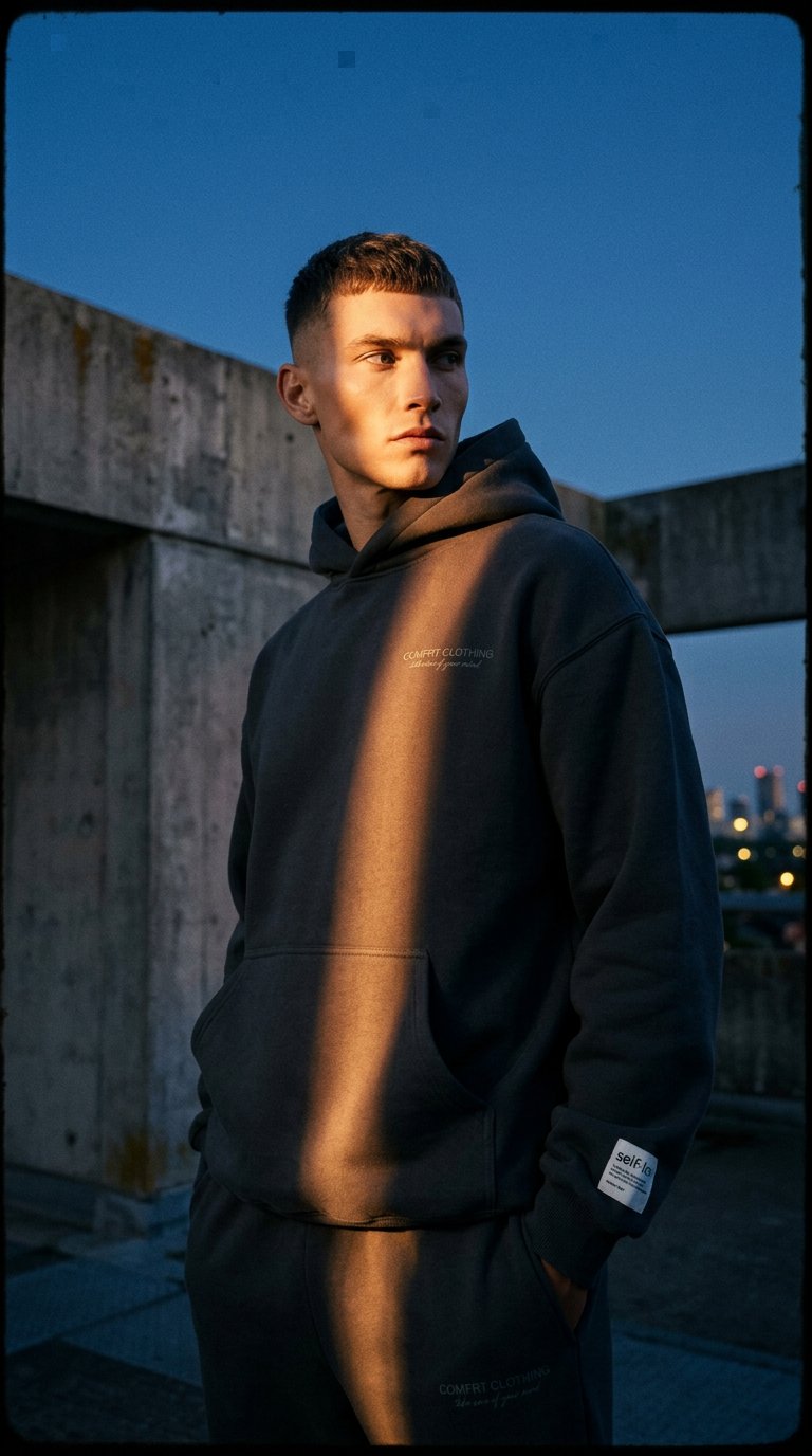 AI product shot of You Matter Hoodie