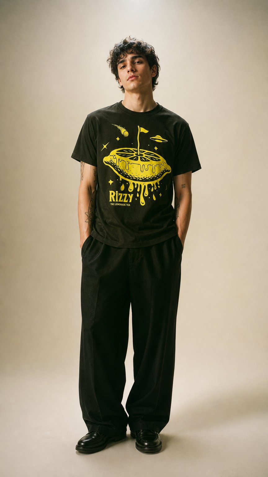 AI product shot of Rizzy Shirt
