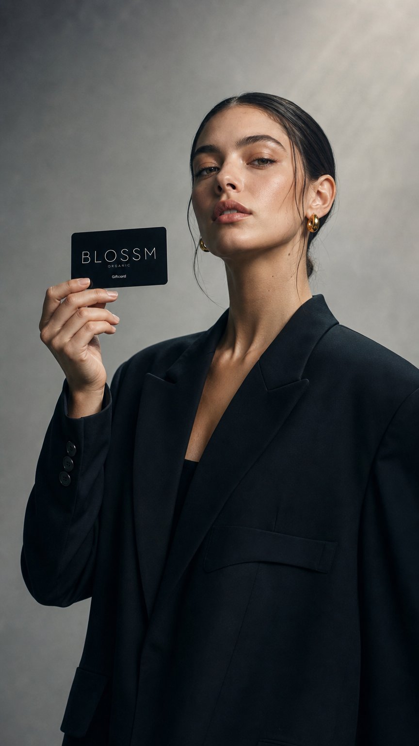 AI product shot of Blossm.nl Digitale Gift Card