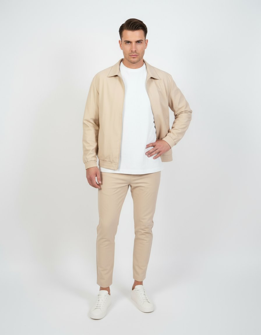 AI product shot of AURA • FULL SET • BEIGE