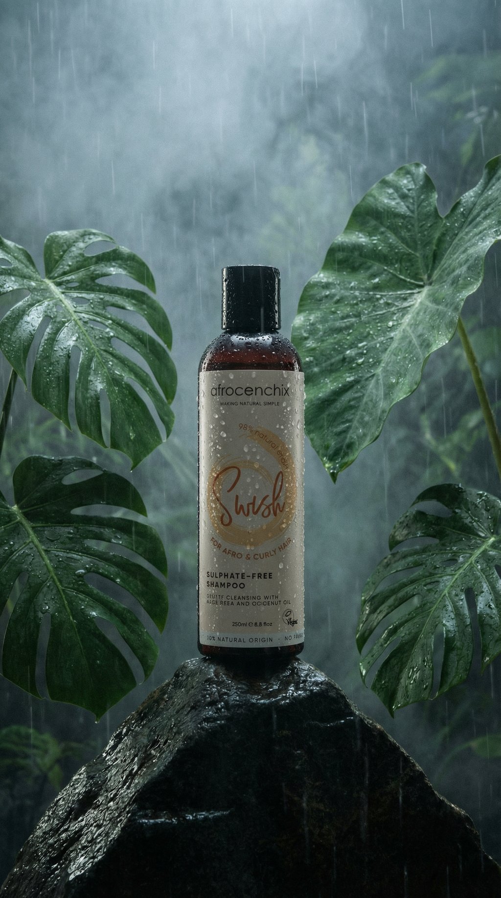 AI product shot of Sulphate-Free Shampoo - Swish