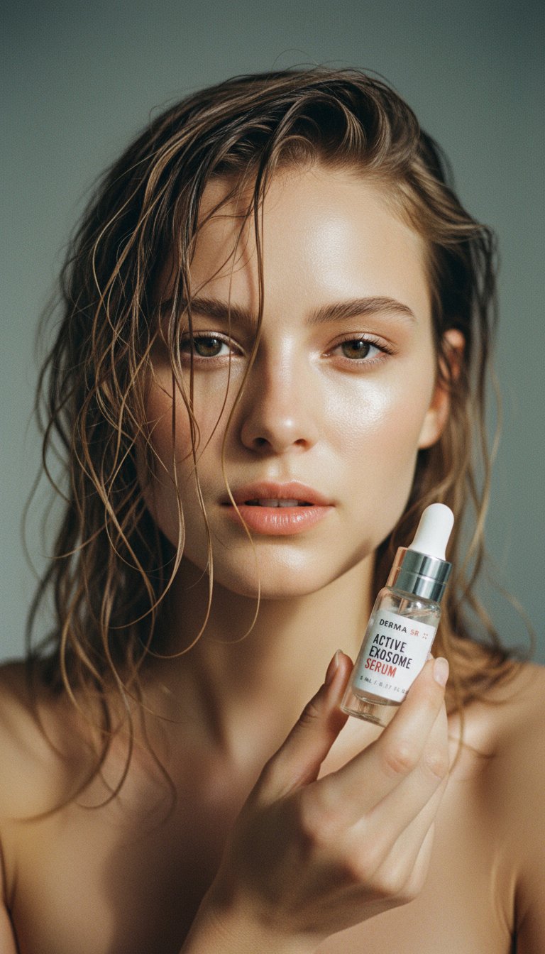 AI product shot of Active Exosome Serum