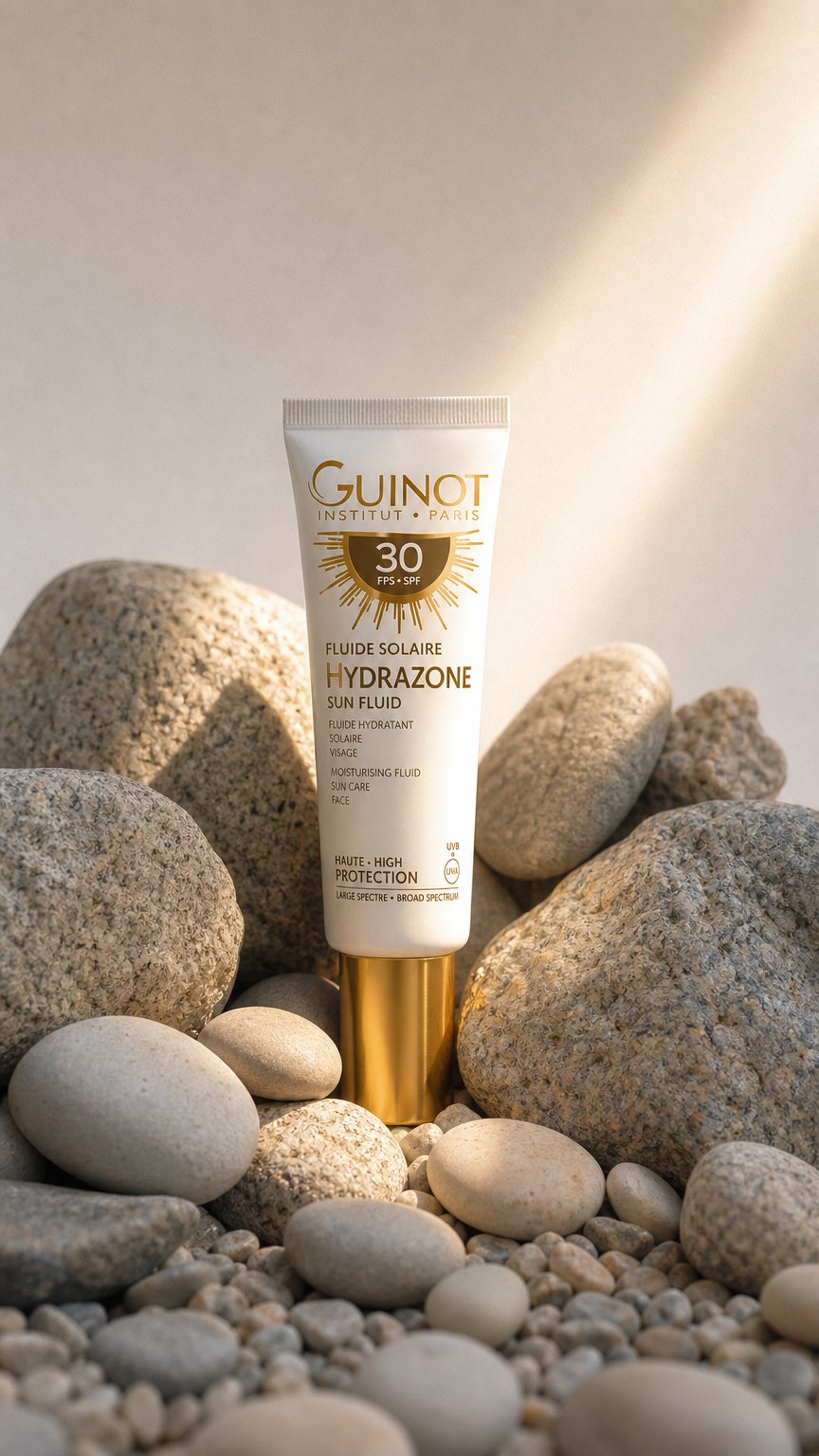 AI product shot of Hydrazone Sun Fluid Spf 30