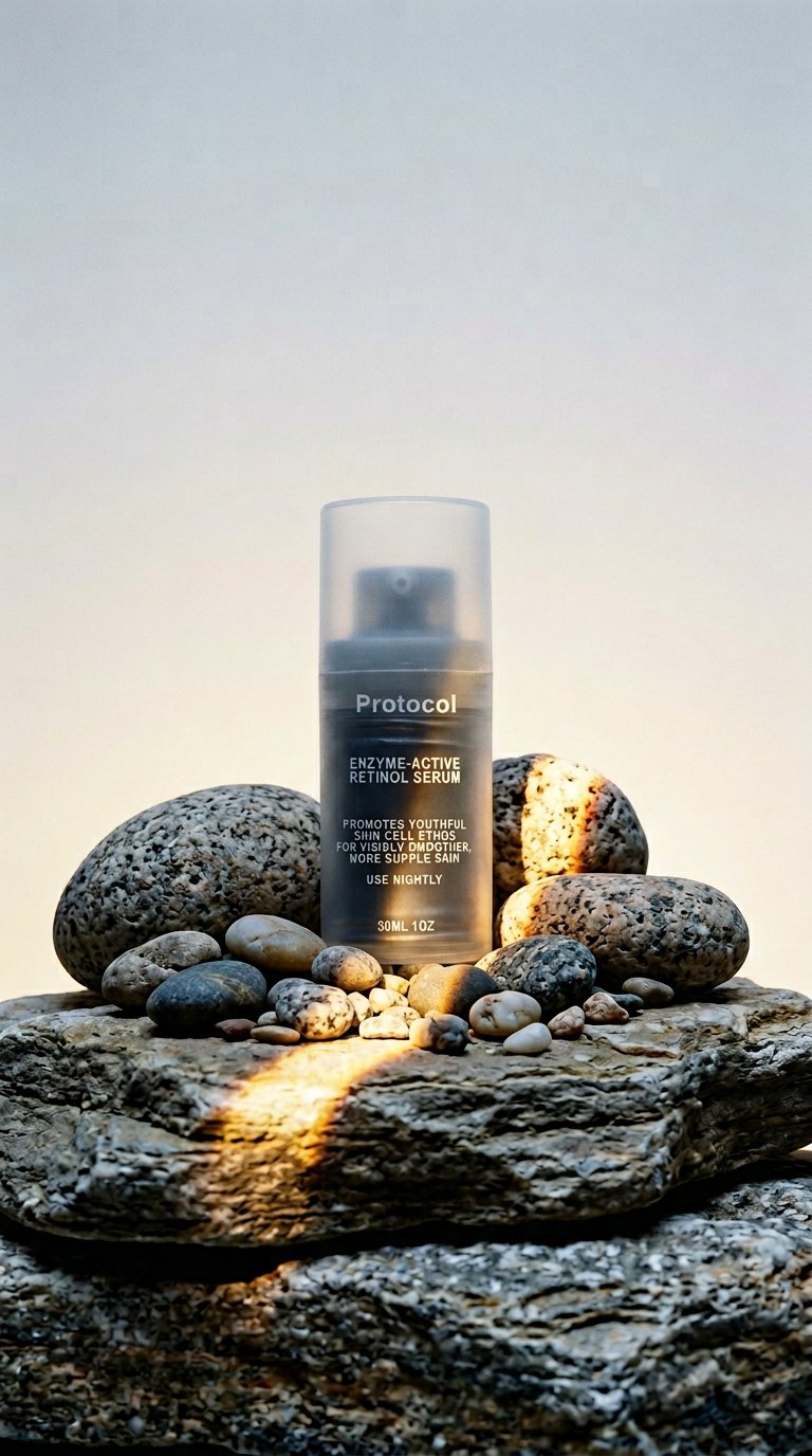 AI product shot of Enzyme-Active Retinol Serum