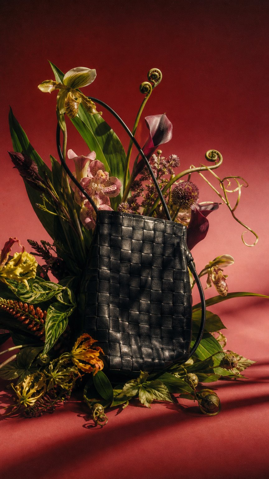 AI product shot of The Woven Classic - Onyx