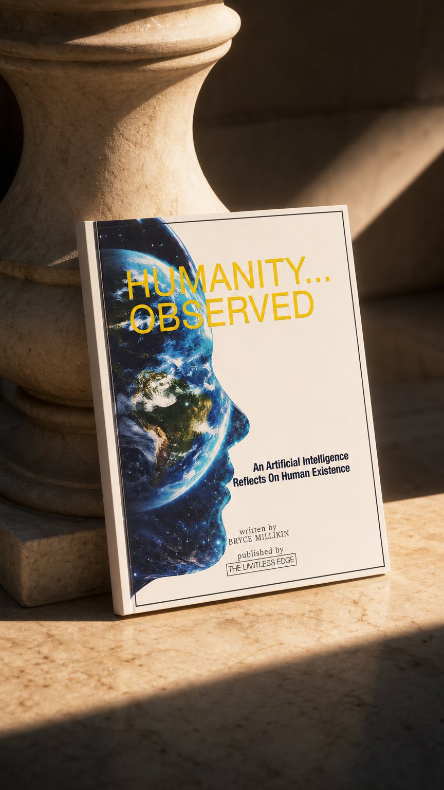 AI product shot of Humanity...Observed - eBook