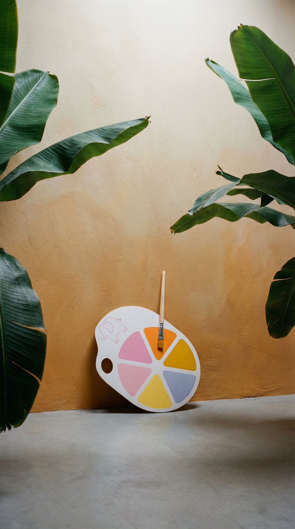 AI product shot of Djeco Palettafestés kicsiknek | Vadon