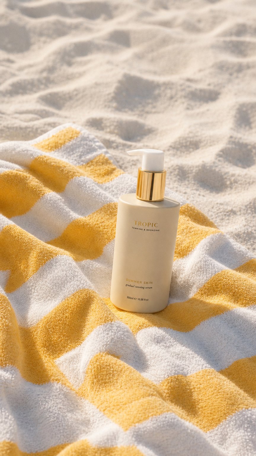 AI product shot of Summer Skin Gradual Tanning Serum (Copy)