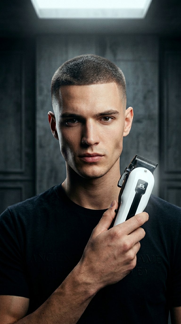 AI product shot of JRL Ghost Kit 1 – Profesjonell Clipper & Trimmer
