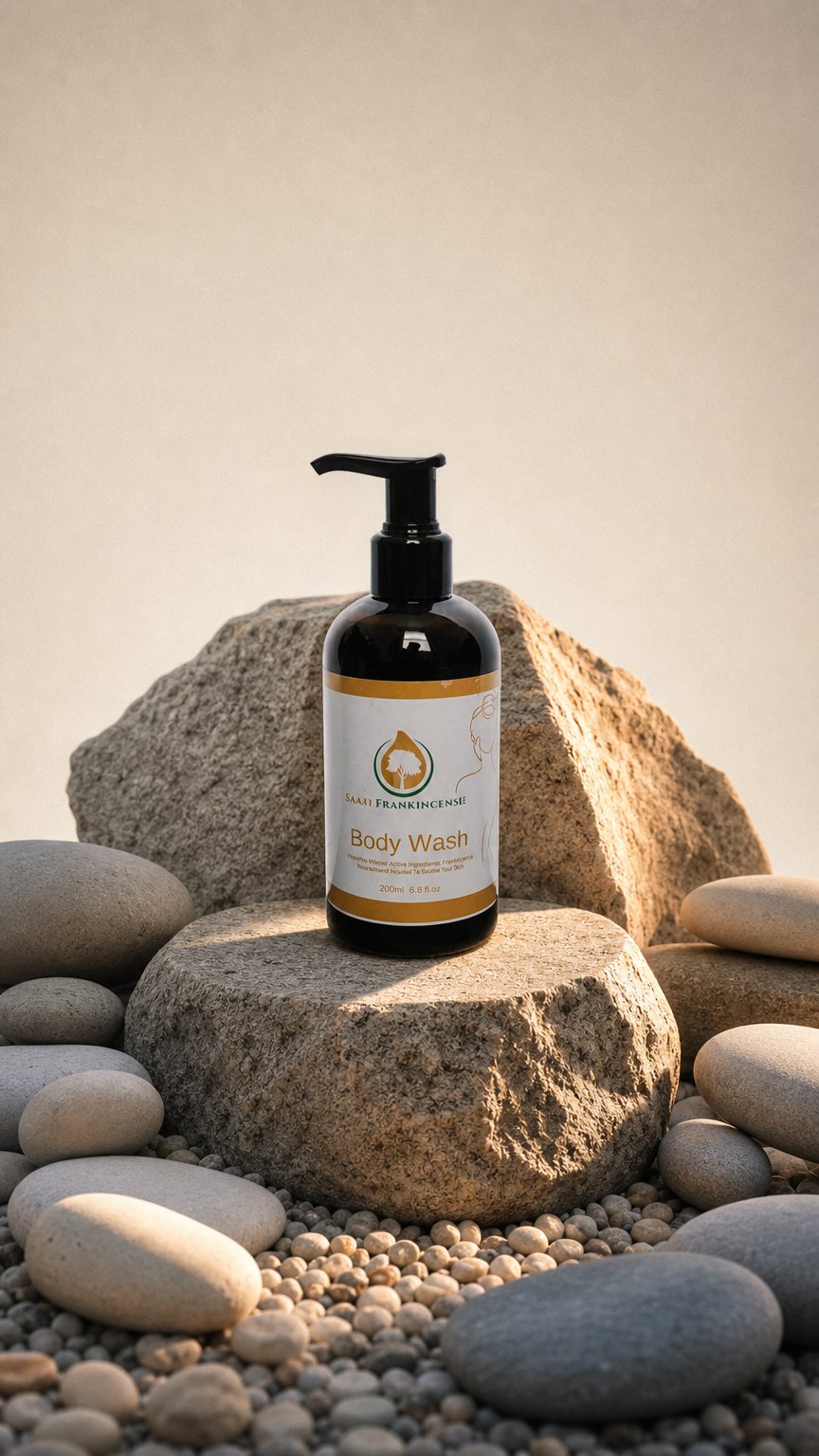 AI product shot of Hydrating Body Wash (250ml)