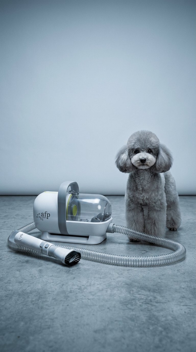 AI product shot of AFP Pro Pet Grooming Kit