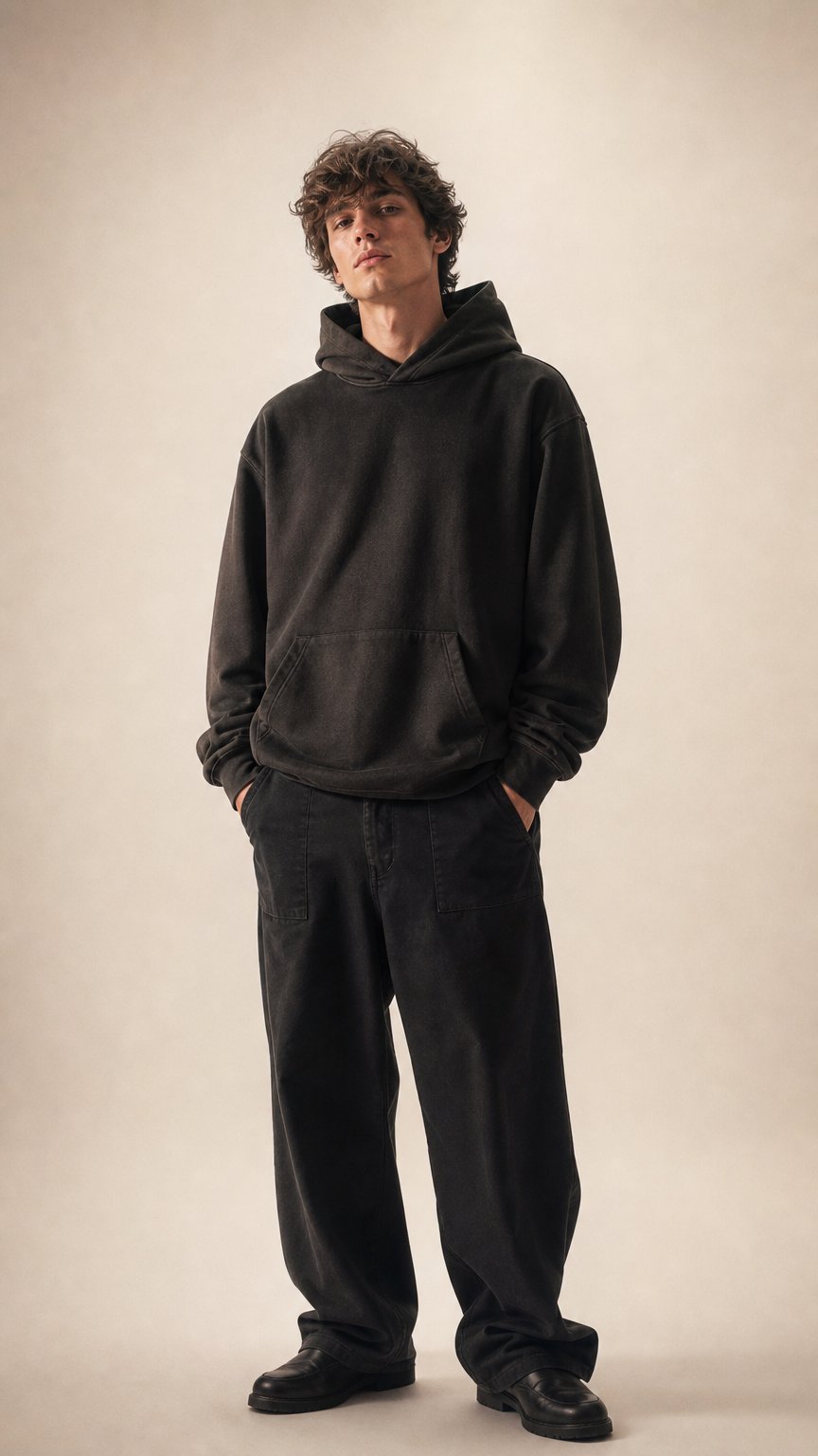 AI product shot of Nordleaf Hoodie