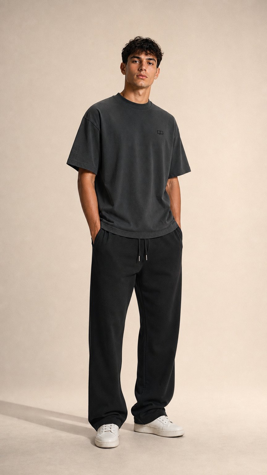 AI product shot of DROP_0001 Boxy-T-Shirt Herren