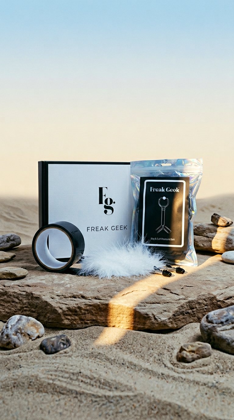 AI product shot of Tie Me Up Play Bundle Box Set