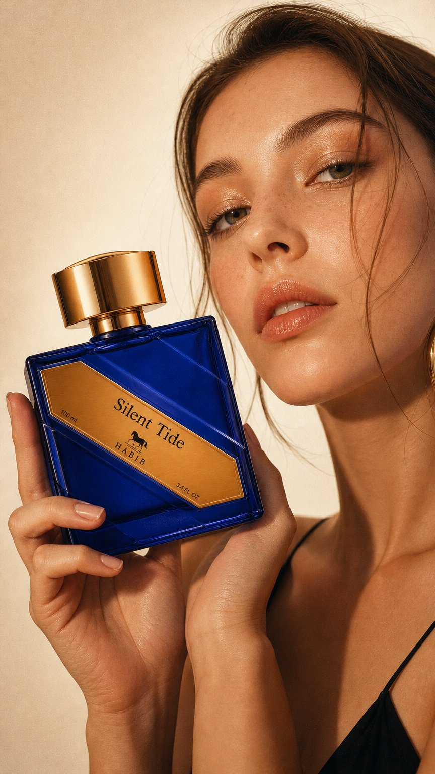 AI product shot of Silent Tide Eau de Parfum – 100 ML