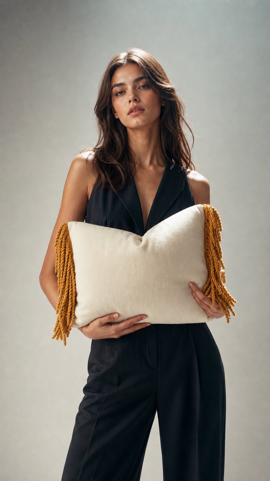 AI product shot of The Sofia Cushion