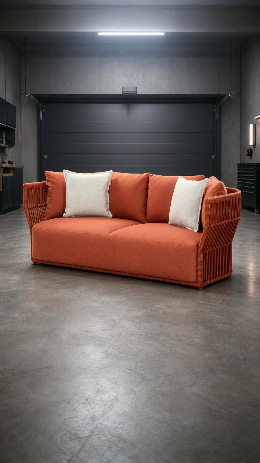 AI product shot of Have some joy - sofa ogrodowa 3-osobowa (Design 2025)