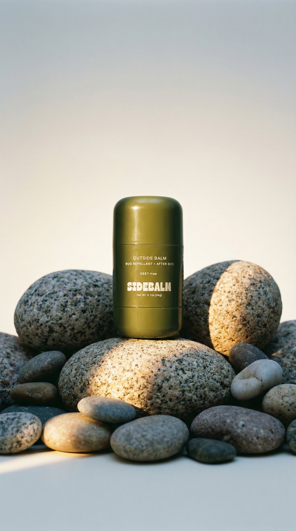 AI product shot of Outside Balm