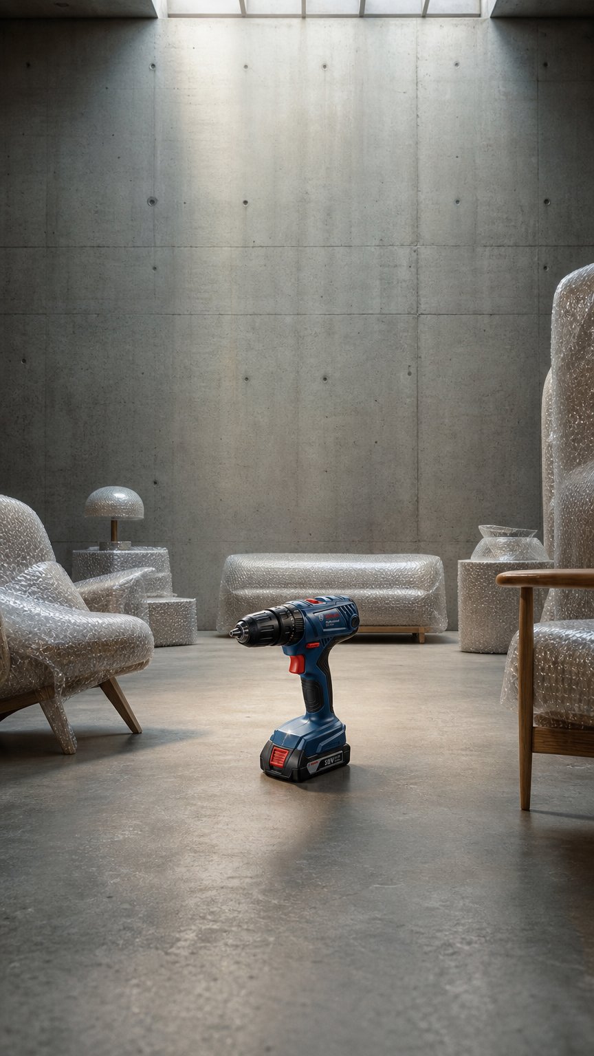 AI product shot of Bosch GSB 180- LI Professional Cordless Combi Drill