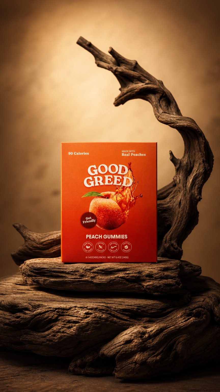 AI product shot of Peach
