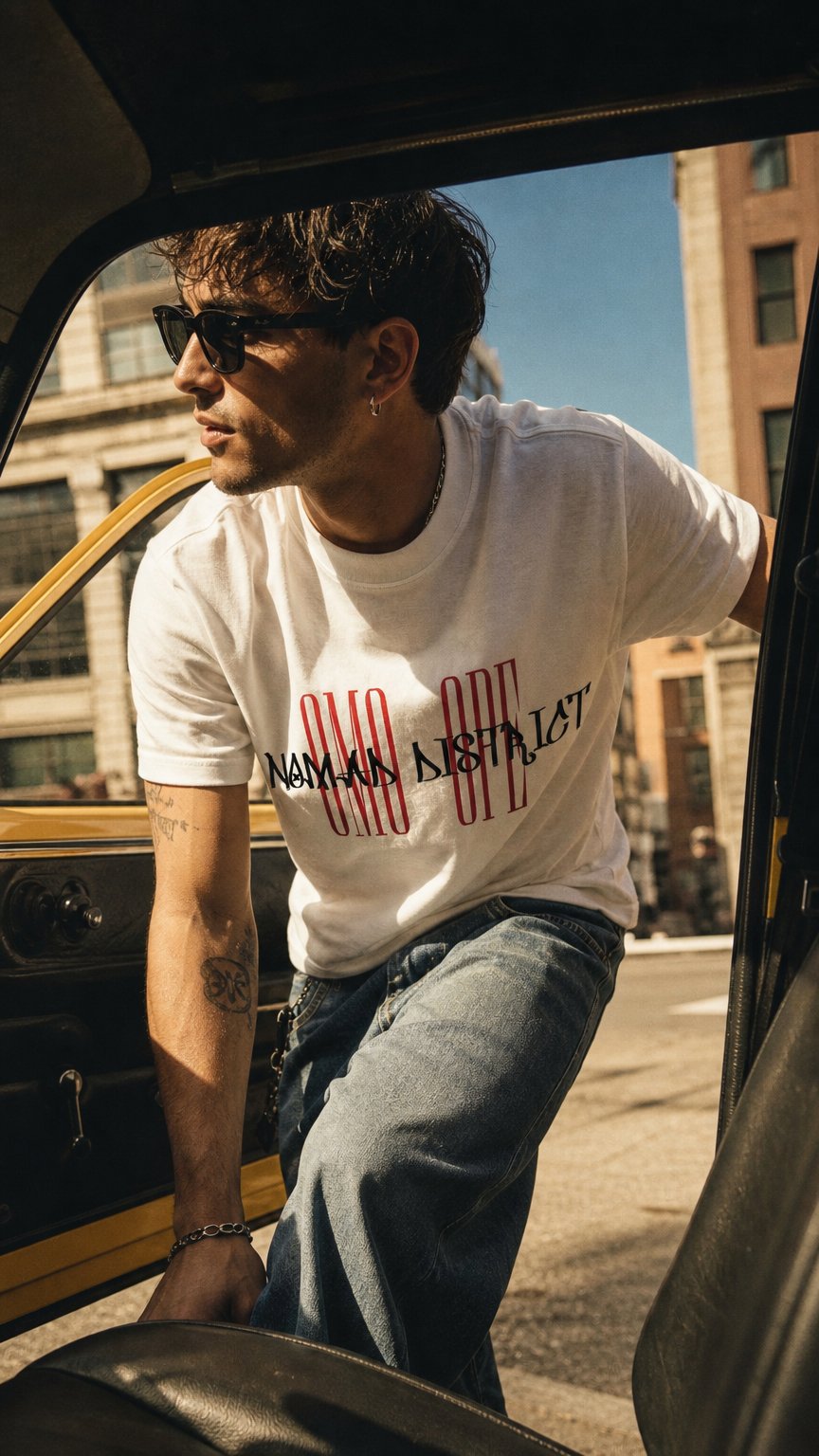 AI product shot of Omo Ope T-Shirt