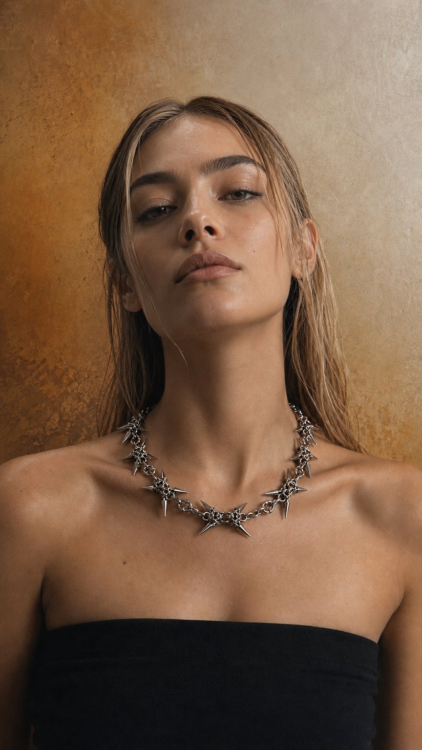AI product shot of Obscura "Thorn" Naszyjnik