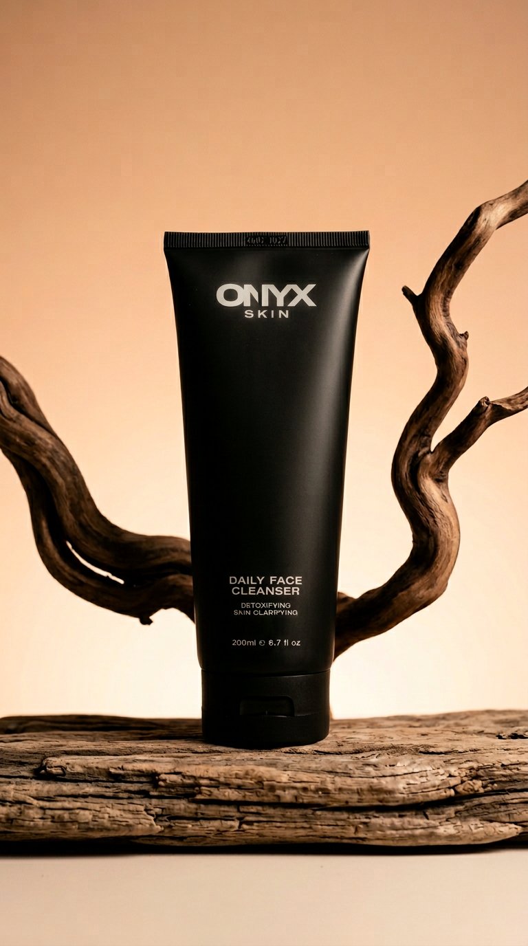 AI product shot of Charcoal Face Cleanser