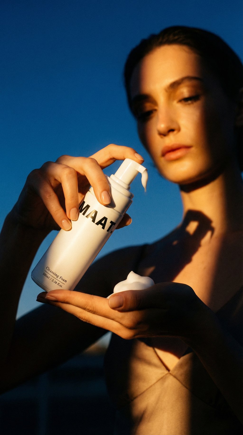 AI product shot of Face Cleansing Foam 150ml