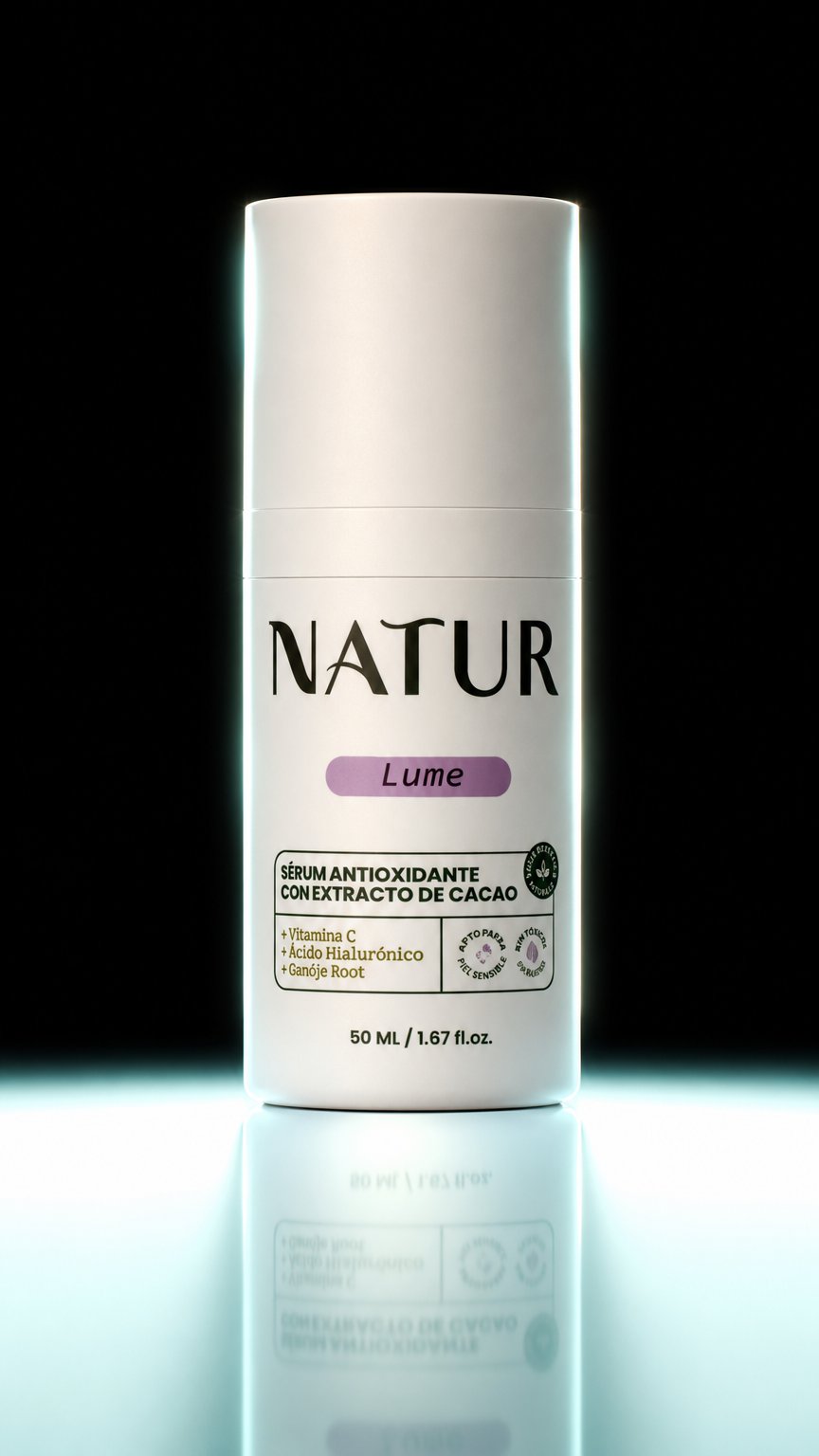 AI product shot of Sérum Antioxidante Lume