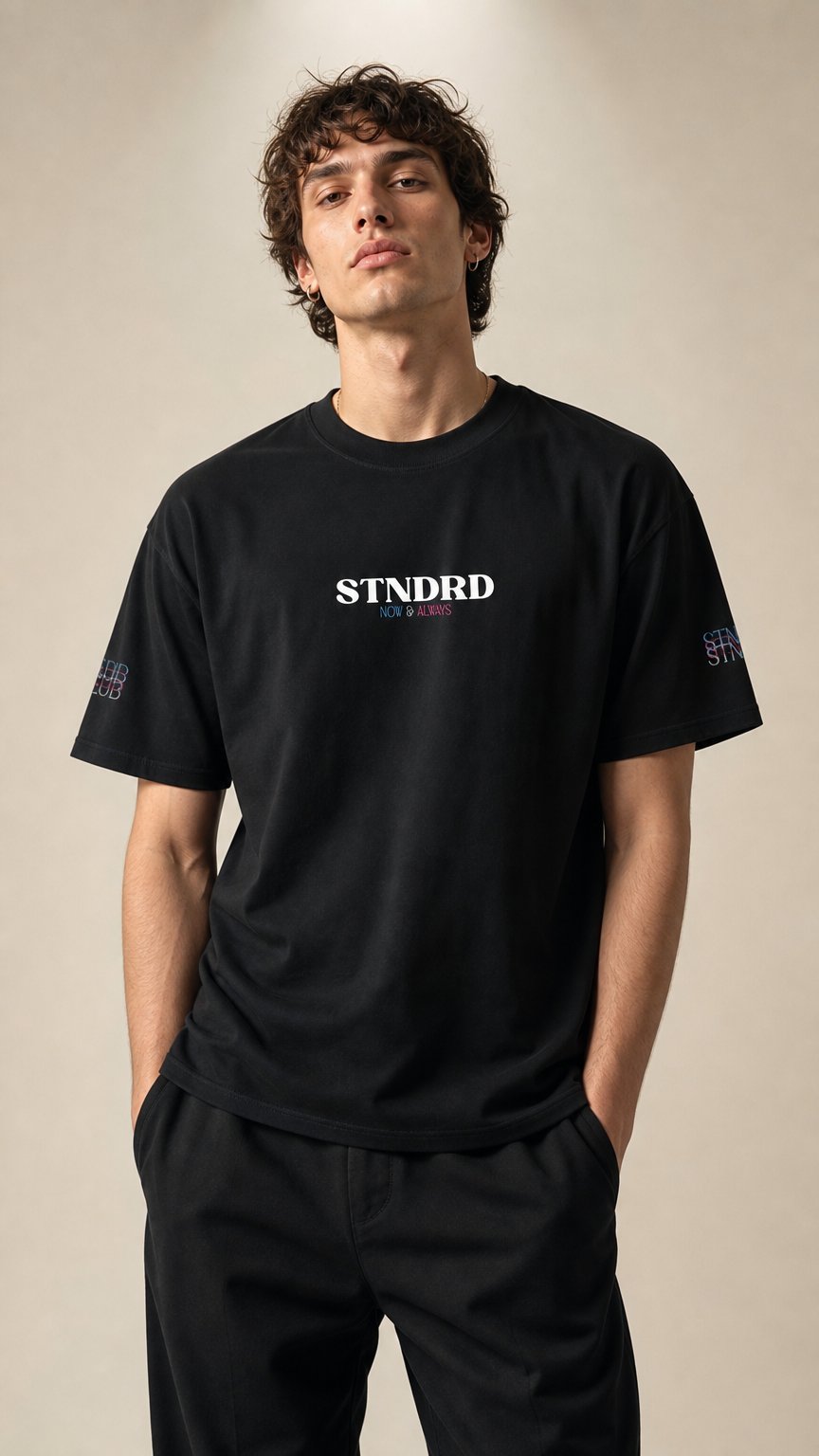 AI product shot of VISIONS TEE