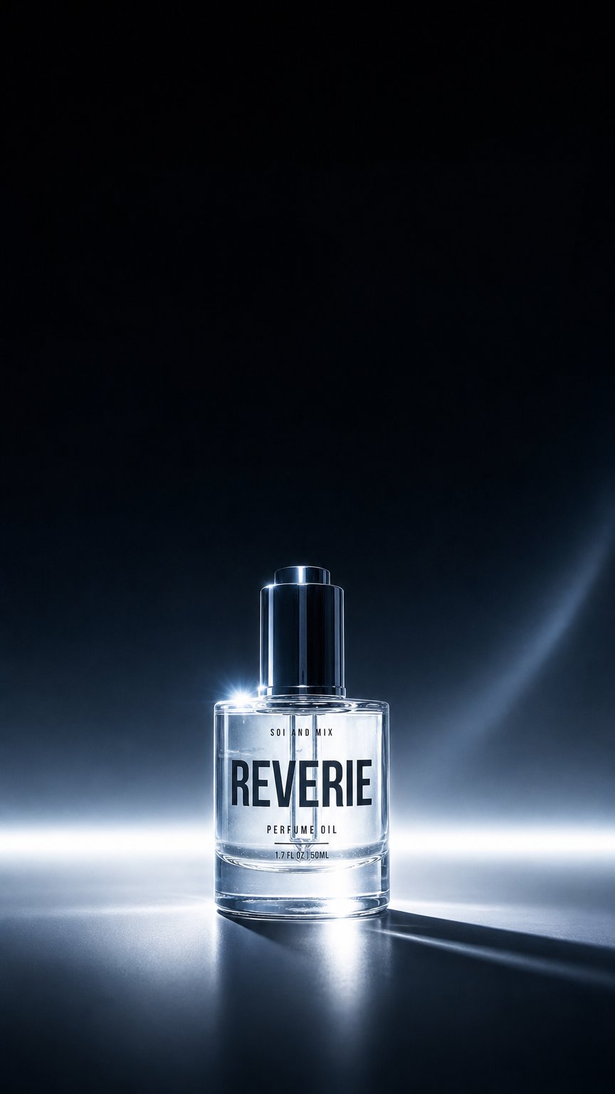 AI product shot of REVERIE (Inspired by HEURES D’ABSENCE)
