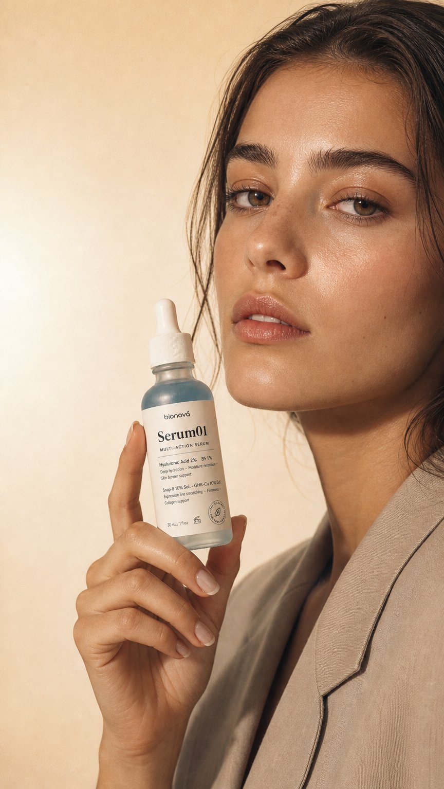 AI product shot of bionová